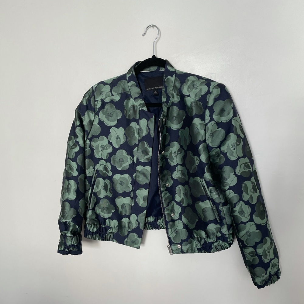 Flower Power Bomber Jacket